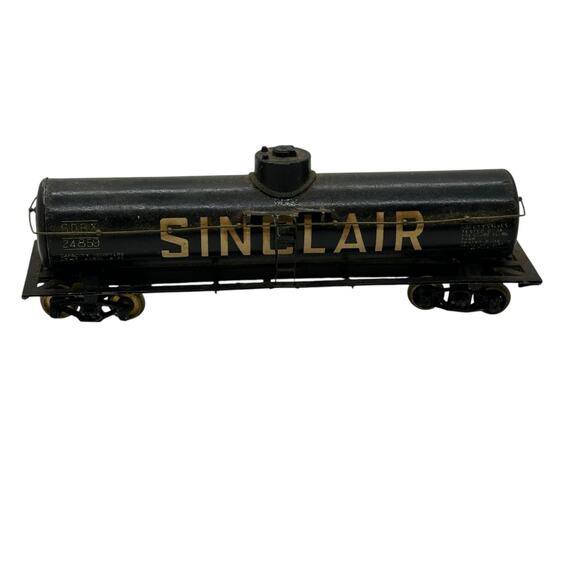Sinclair Tank Car #24859 SDRX Metal Car Metal Wheels Vintage - Picture 1 of 3